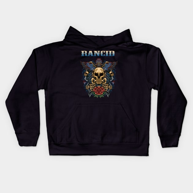 RANCID BAND Kids Hoodie by Bronze Archer